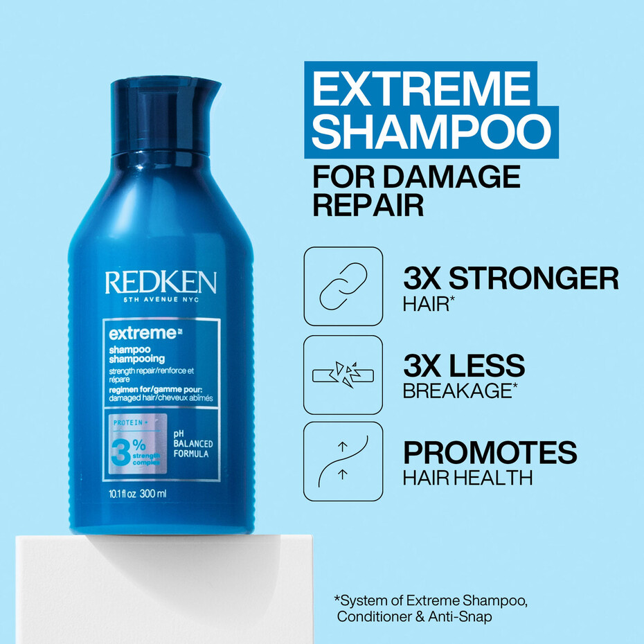 Shampoo Extreme para cabello dañado y debilitado – My Lilac Store